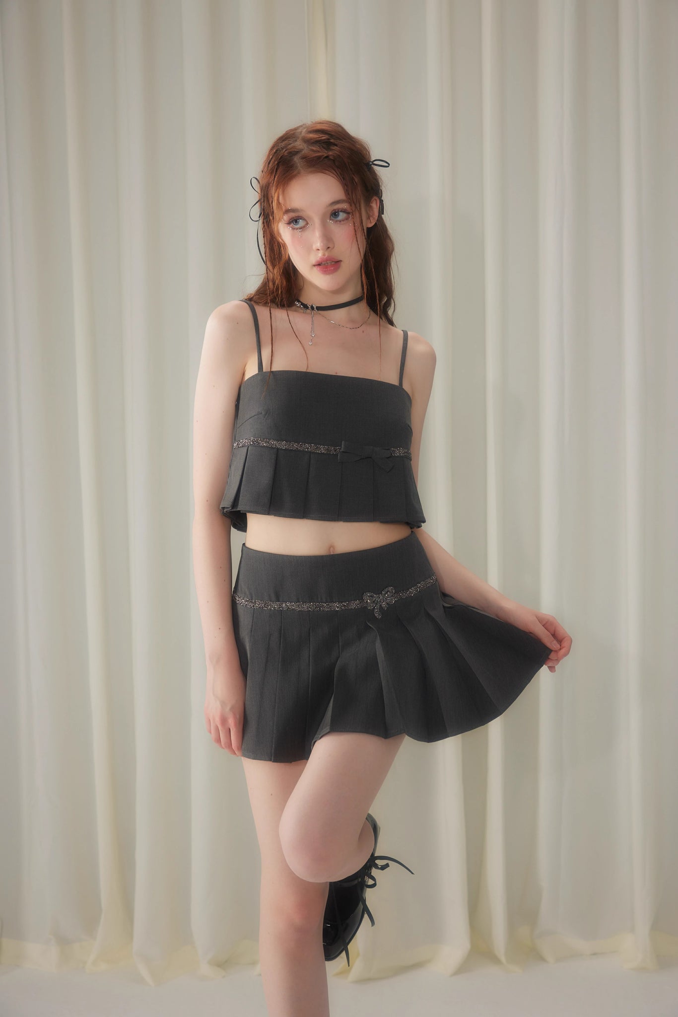 BeKITTY2025 grey top