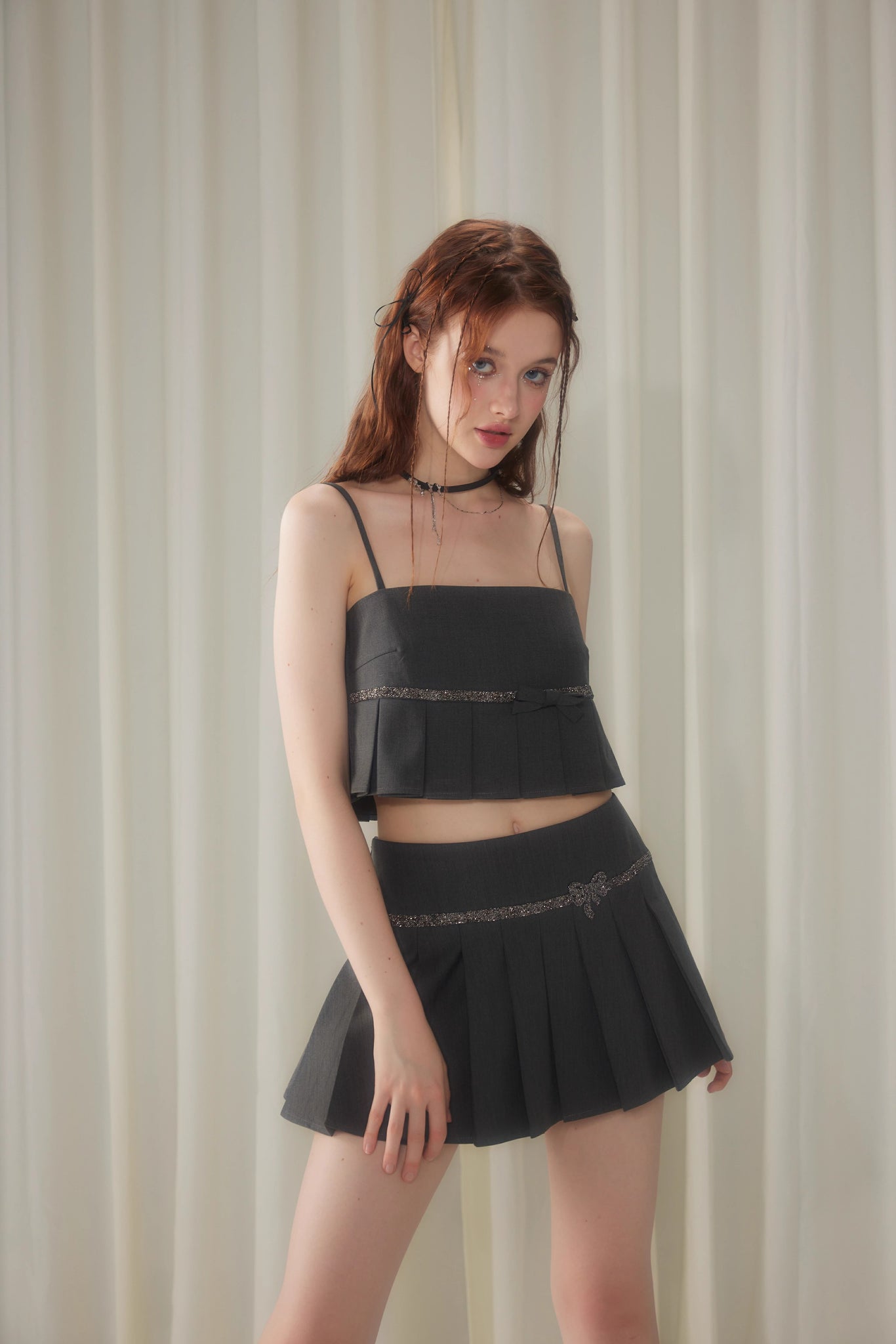 BeKITTY2025 grey top